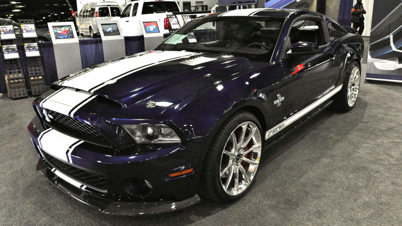 Illustration for article titled Shelby GT500 Super Snake escapes to New York